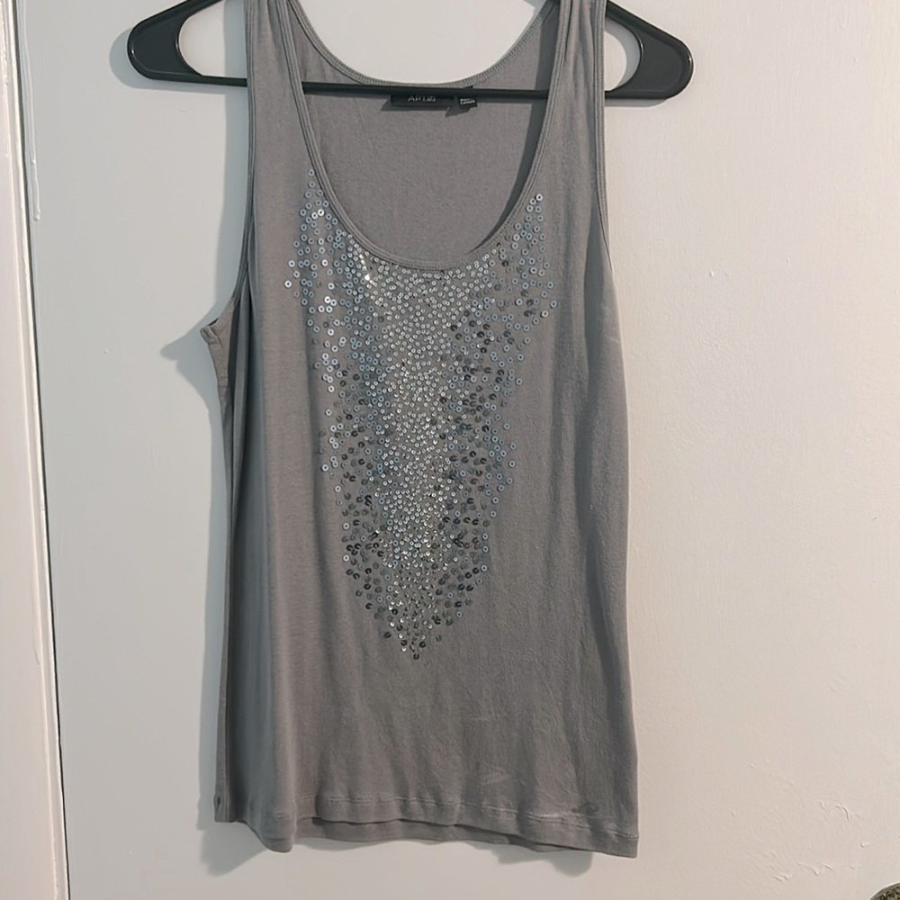 Sequin tank top